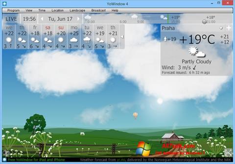 Screenshot YoWindow untuk Windows 7