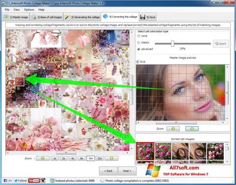 Screenshot Photo Collage untuk Windows 7