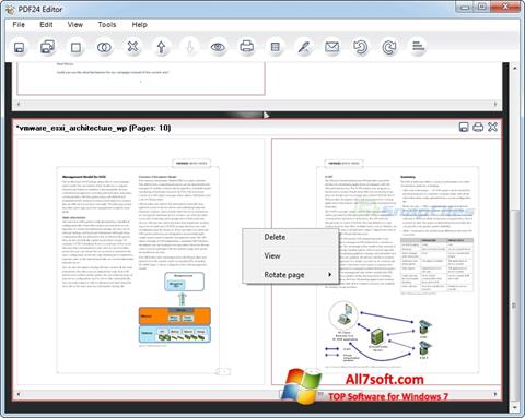 Screenshot PDF24 Creator untuk Windows 7