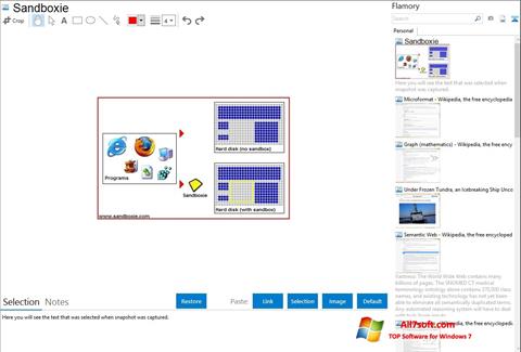 Screenshot Sandboxie untuk Windows 7
