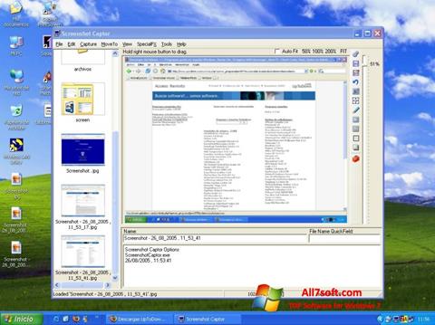Screenshot Screenshot Captor untuk Windows 7