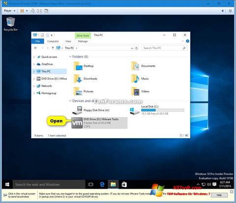 Screenshot Virtual CD untuk Windows 7