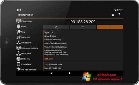 Screenshot IP Tools untuk Windows 7