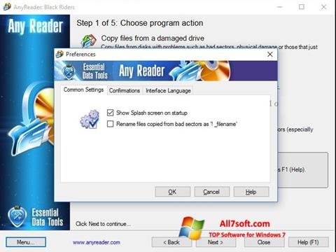 Screenshot AnyReader untuk Windows 7