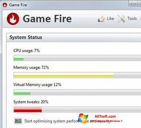 Screenshot Game Fire untuk Windows 7