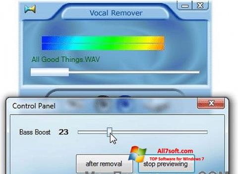 Screenshot Yogen Vocal Remover untuk Windows 7