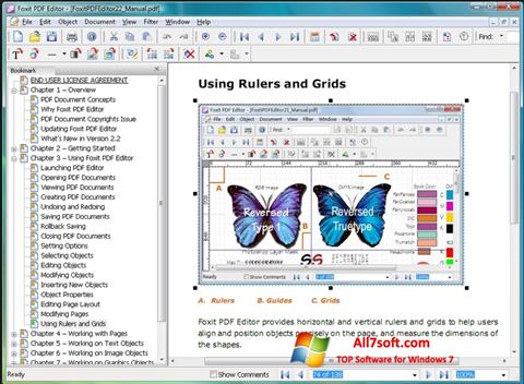 Screenshot Foxit Advanced PDF Editor untuk Windows 7