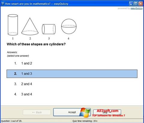 Screenshot easyQuizzy untuk Windows 7