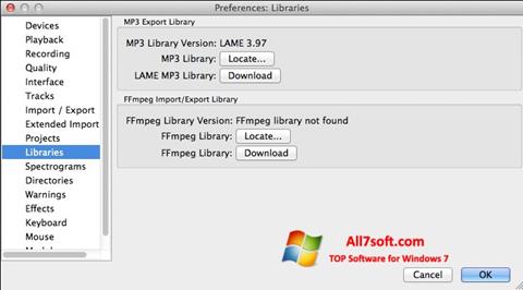 Screenshot Lame MP3 Encoder untuk Windows 7