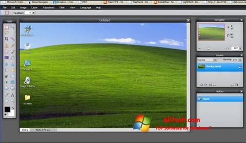 Screenshot LightShot untuk Windows 7