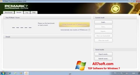 Screenshot PCMark untuk Windows 7