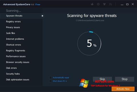Screenshot Advanced SystemCare Pro untuk Windows 7