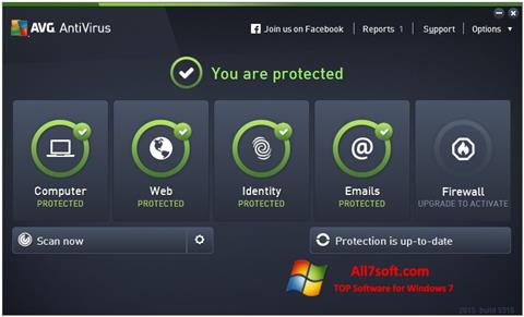 Screenshot AVG AntiVirus Pro untuk Windows 7